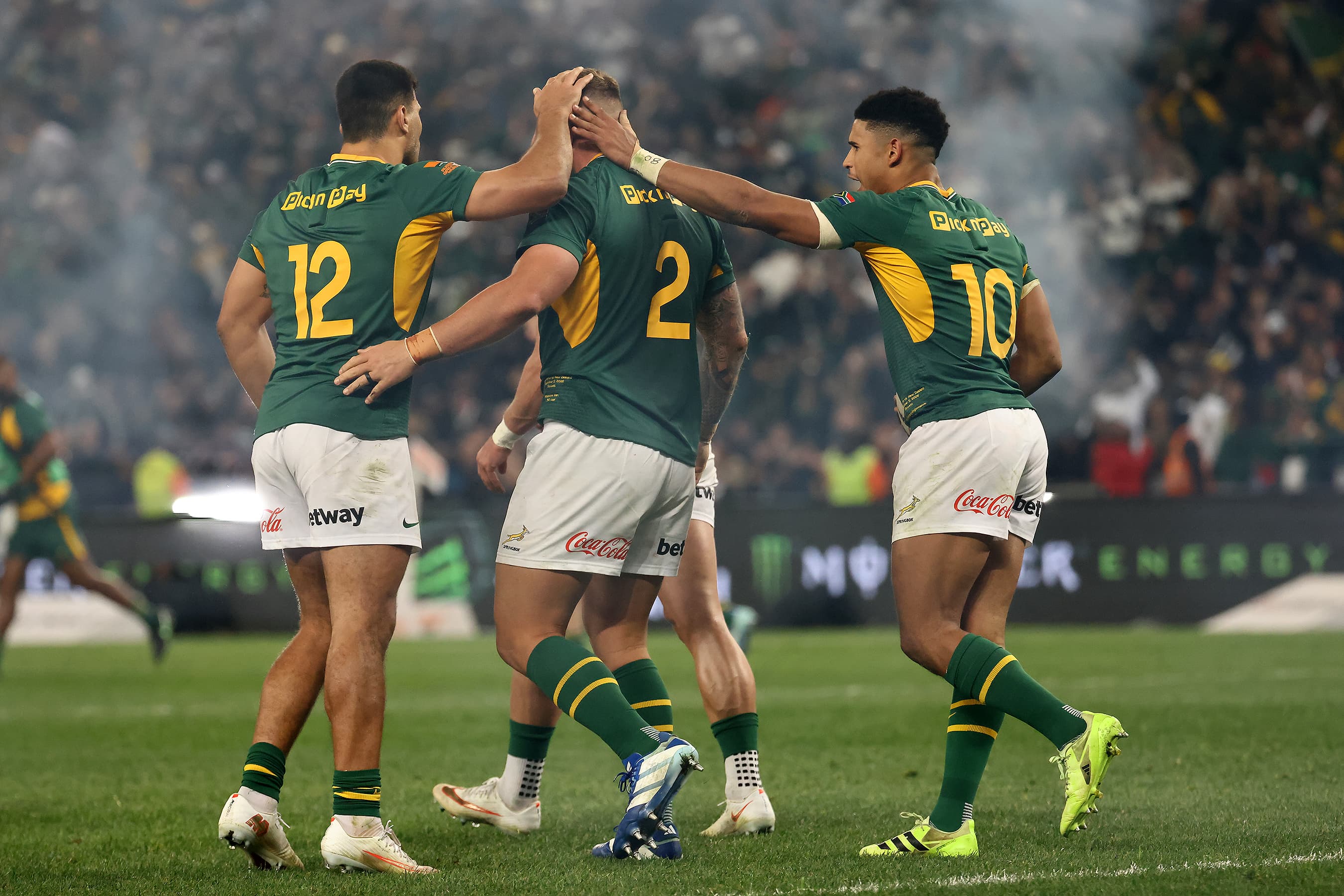 Springboks Win Soweto Thriller to Take 2-1 Series Lead