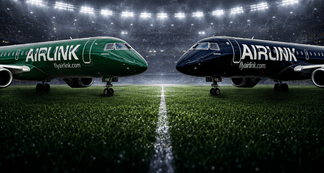 Airlink named Official Domestic Airline for Rugby's Greatest Rivalry